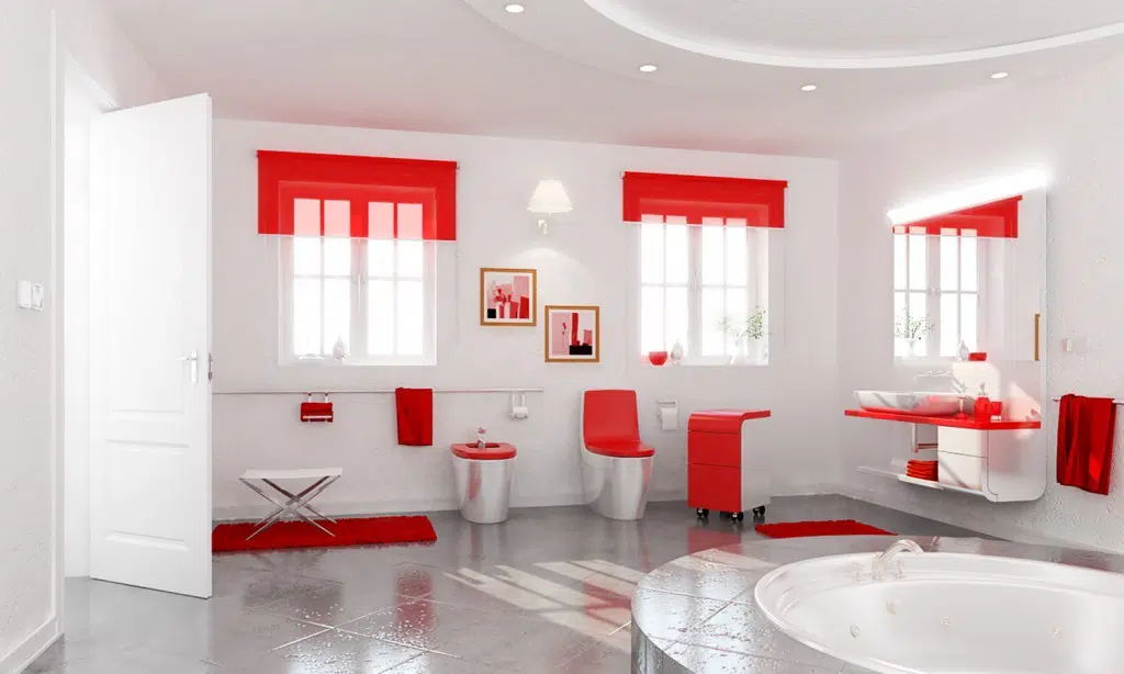 Elegancia de baños modernos o baños clásicos minimalistas