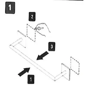 instrucciones1 300x297 - ¿Como colocar los Accesorios de baño Sin Taladro?