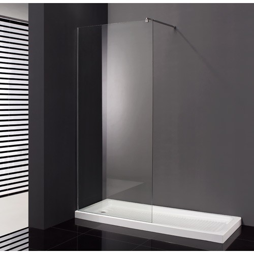Plato de ducha rectangular moderno en resina blanca o gris