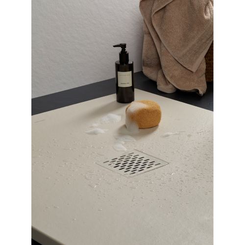 Novaservis Titania Yacore - Estante de ducha con limpiacristales