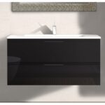 Mueble de baño Modena Negro