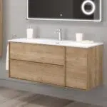 Mueble Baño moderno Roble