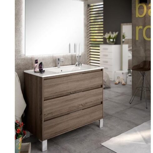 Mueble de baño 3 cajones Corfu