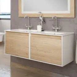 Mueble de baño doble Santorini