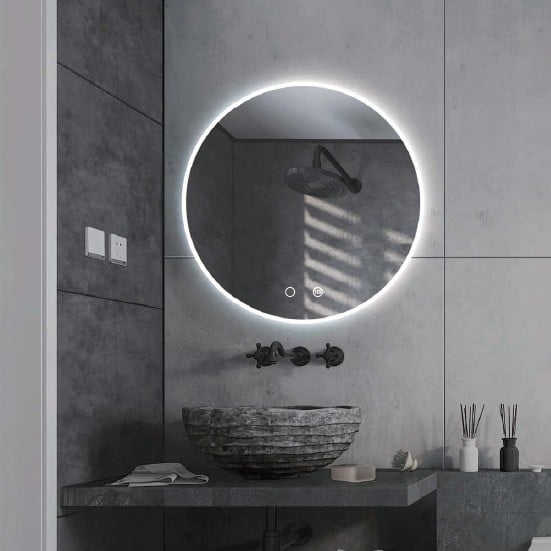 Espejo con luz integrada - Arte en Baño